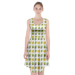 St Patrick S Day Background Symbols Racerback Midi Dress by Simbadda