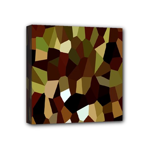 Crystallize Background Mini Canvas 4  X 4  by Simbadda