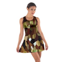 Crystallize Background Cotton Racerback Dress by Simbadda