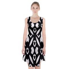 Abstract Background Pattern Racerback Midi Dress by Simbadda