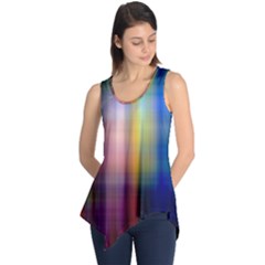 Colorful Abstract Background Sleeveless Tunic by Simbadda