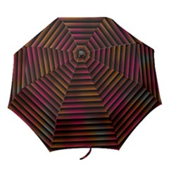 Colorful Venetian Blinds Effect Folding Umbrellas by Simbadda