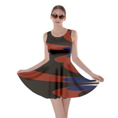 Peacock Abstract Fractal Skater Dress by Simbadda