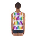 Rainbow Colorful Cats Wallpaper Pattern Women s Sport Tank Top  View2