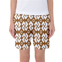 Art Abstract Background Pattern Women s Basketball Shorts by Simbadda