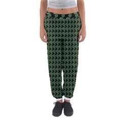 Clovers On Black Women s Jogger Sweatpants