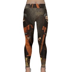 Count Vlad Dracula Classic Yoga Leggings by Valentinaart