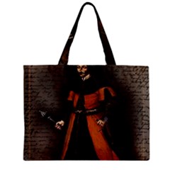 Count Vlad Dracula Zipper Mini Tote Bag by Valentinaart