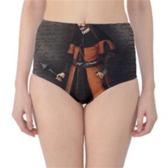 Count Vlad Dracula High-waist Bikini Bottoms by Valentinaart