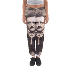 Edgar Allan Poe  Women s Jogger Sweatpants by Valentinaart