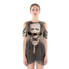 Edgar Allan Poe  Shoulder Cutout One Piece by Valentinaart