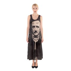 Edgar Allan Poe  Sleeveless Maxi Dress by Valentinaart