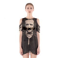 Edgar Allan Poe  Shoulder Cutout One Piece by Valentinaart