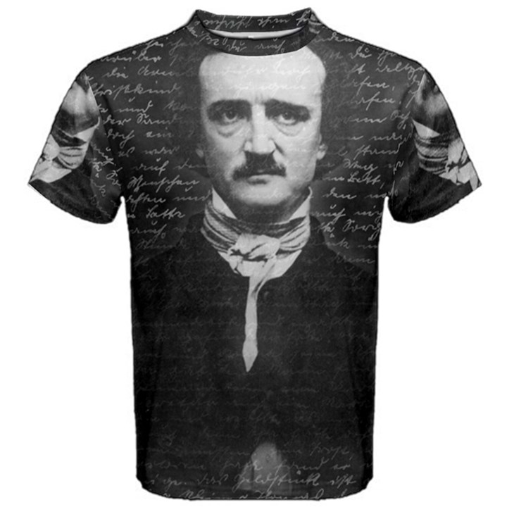 Edgar Allan Poe  Men s Cotton Tee