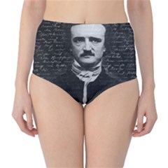 Edgar Allan Poe  High-waist Bikini Bottoms by Valentinaart