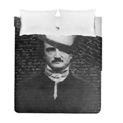 Edgar Allan Poe  Duvet Cover Double Side (full/ Double Size) by Valentinaart