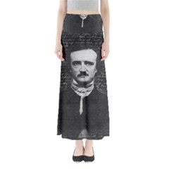 Edgar Allan Poe  Maxi Skirts by Valentinaart