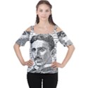 Nikola Tesla Women s Cutout Shoulder Tee View1