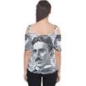 Nikola Tesla Women s Cutout Shoulder Tee View2