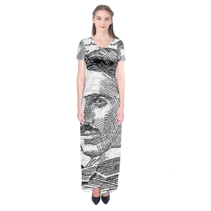 Nikola Tesla Short Sleeve Maxi Dress