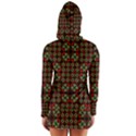 Asian Ornate Patchwork Pattern Women s Long Sleeve Hooded T-shirt View2