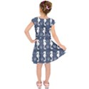 Seahorse And Shell Pattern Kids  Short Sleeve Dress View2