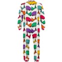 Small Rainbow Whales OnePiece Jumpsuit (Men)  View2