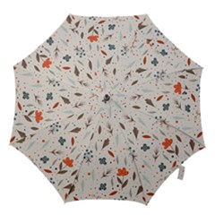 Seamless Floral Patterns  Hook Handle Umbrellas (large) by TastefulDesigns