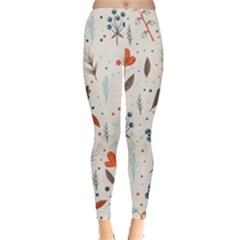 Seamless Floral Patterns  Leggings  by TastefulDesigns