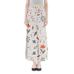 Seamless Floral Patterns  Maxi Skirts by TastefulDesigns