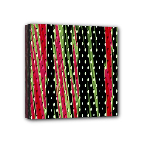 Alien Animal Skin Pattern Mini Canvas 4  X 4  by Simbadda