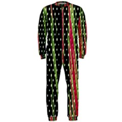 Alien Animal Skin Pattern Onepiece Jumpsuit (men)  by Simbadda