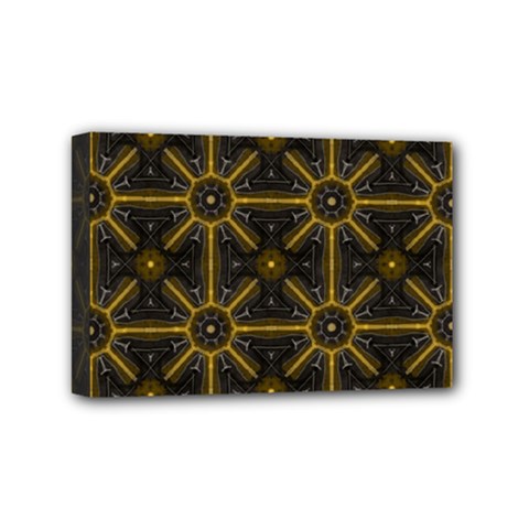 Seamless Symmetry Pattern Mini Canvas 6  X 4  by Simbadda