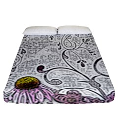 Abstract Pattern Fitted Sheet (king Size)