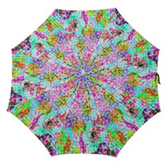 Bright Rainbow Background Straight Umbrellas by Simbadda