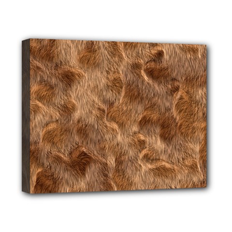 Brown Seamless Animal Fur Pattern Canvas 10  X 8  by Simbadda