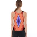 Diamond Shape Lines & Pattern Tank Top View2