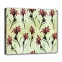 Vintage Style Seamless Floral Wallpaper Pattern Background Deluxe Canvas 24  x 20   View1