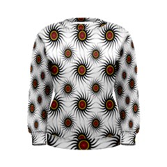 Pearly Pattern Half Tone Background Women s Sweatshirt by Simbadda