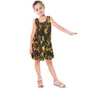 Loral Vintage Pattern Background Kids  Sleeveless Dress View1