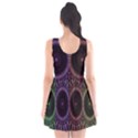 Digital Colored Ornament Computer Graphic Scoop Neck Skater Dress View2