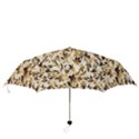 Floral Vintage Pattern Background Folding Umbrellas View3