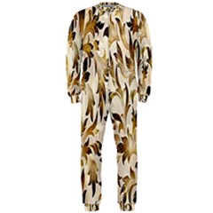 Floral Vintage Pattern Background Onepiece Jumpsuit (men)  by Simbadda