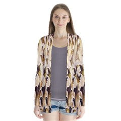 Floral Vintage Pattern Background Cardigans