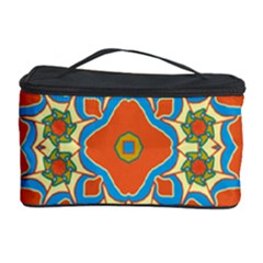 Digital Computer Graphic Geometric Kaleidoscope Cosmetic Storage Case