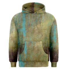 Aqua Textured Abstract Men s Pullover Hoodie by digitaldivadesigns