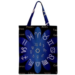 Astrology Birth Signs Chart Zipper Classic Tote Bag by Amaryn4rt