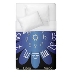 Astrology Birth Signs Chart Duvet Cover (single Size) by Amaryn4rt