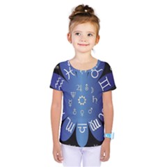 Astrology Birth Signs Chart Kids  One Piece Tee