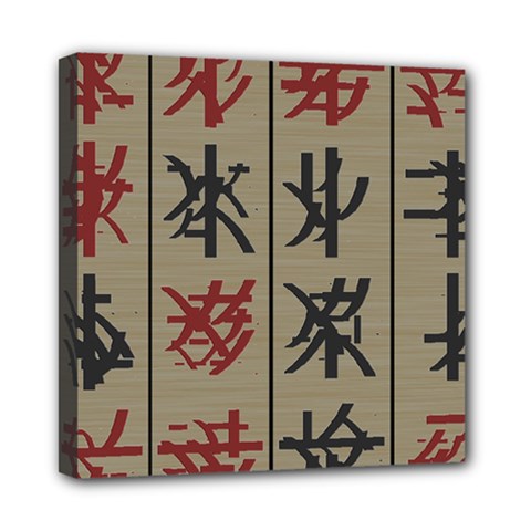 Ancient Chinese Secrets Characters Mini Canvas 8  X 8  by Amaryn4rt